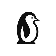 Cute Penguin Logo