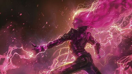 incandescent plasma, Jem and the Holograms, action pose