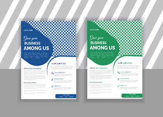 Creative Corporate & Business Conference Flyer Brochure Template Design, abstract business flyer, vector template design. Brochure design, cover, annual report, poster, flyer 
Business Flyer Corporate