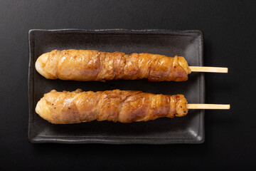 肉巻ききりたんぽ串