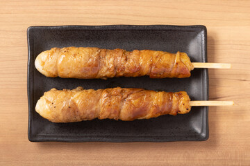 肉巻ききりたんぽ串