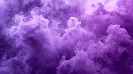 Fototapeta premium A close-up view of a smoke cloud. This image captures the intricate details and patterns within the smoke, creating a visually captivating scene.