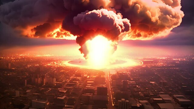 A nuclear explosion is an explosion that occurs as a result of the rapid release of energy from a high-speed nuclear reaction.