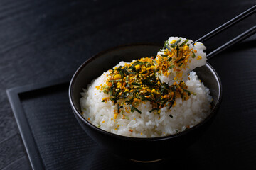 ふりかけご飯