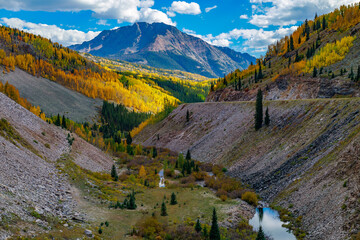 Colorado Rocky Mountains Fall Foliage