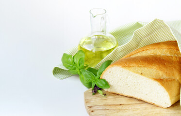 white bread loaf on a wooden table