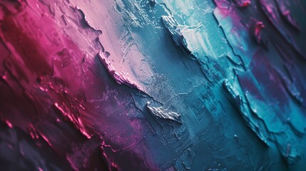 a close up of a colorful painting
