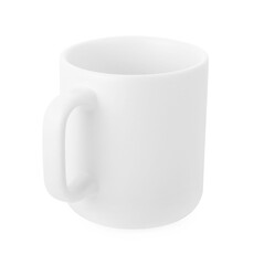 empty mug isolated on white background.