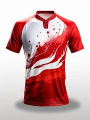 sports t-shirt design, jersey mockup for football club