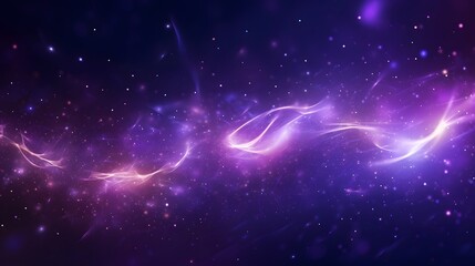 a purple and blue space filled with lots of stars