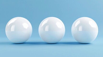 Gradient balls on isolated background. Snowy white ball. The white soft ball flows. dynamic 3d ball.