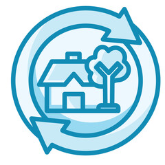 Sustainable Living Icon