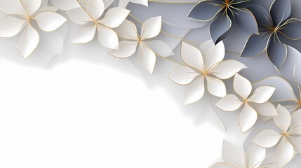 Delicate pattern background. Luxurious, elegant and festive concept. Minimalist modern design for banner, flyer, greeting card, cover or brochure decoration