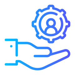 stewardship gradient icon