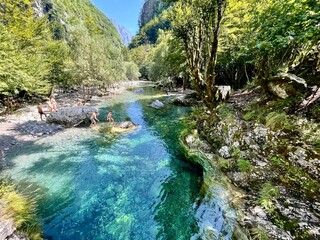 Blue Eye Albania, Valbone, Theth, Thethi, Europe,