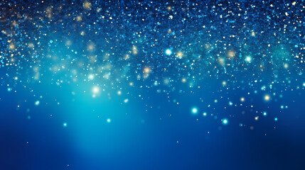 Sparkling starry night sky background