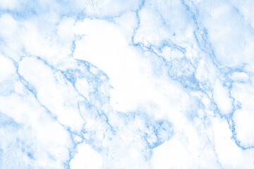 Fototapeta premium Marble granite blue background wall surface white pattern graphic abstract light elegant gray for do floor ceramic counter texture stone slab smooth tile silver natural for interior decoration.