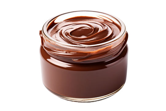 chocolate in a glass