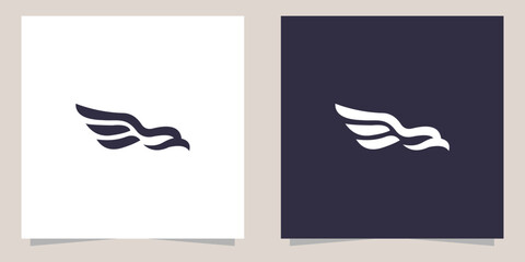 eagle logo design vector