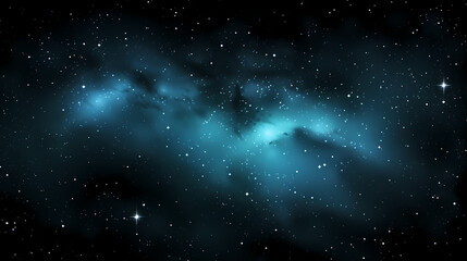 Obraz premium Mysterious star themed gradient background with countless twinkling stars