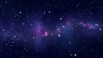 Fototapeta premium Sparkling starry night sky background