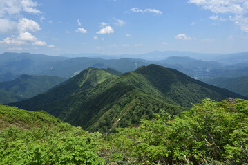 Obraz premium Mount. Tanigawa, Minakami, Gunma, Japan