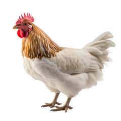 Fototapeta premium chicken isolated on white