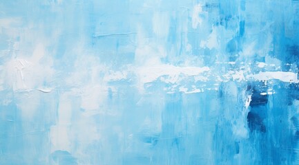 white and blue abstract art painting