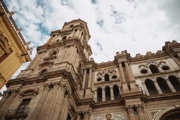 Malaga Cathedral in Malaga, Spain