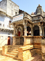 Historical Hindu temple in Udaipur, Rajasthan