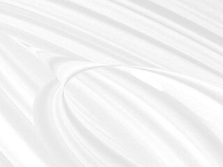 beauty soft fabric white abstract smooth curve shape decorate fashion textile background