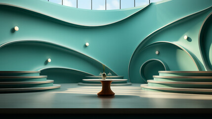Transforming Urban Spaces: Masterful Designs Unveiled in a Vibrant Cityscape, generative AI