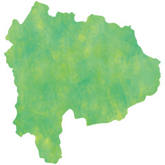 山梨県 地図