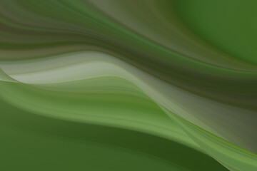Abstract gradient Blurred colored background. Smooth transitions of iridescent green and white...