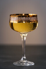 glass of champagne