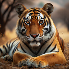 Fototapeta premium portrait of a tiger