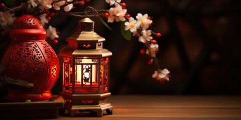 Obraz premium lights background as a particular tradition