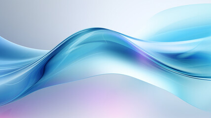 Abstract wavy shapes in colourful line curve motion graphic style