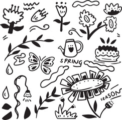 Illustration Pack Spring Season