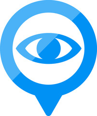 지도 지형 약도 응용 아이콘