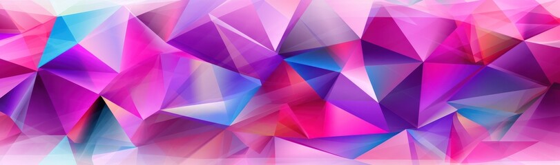 Colorful polygonal multicolor backdrop. Generate AI image