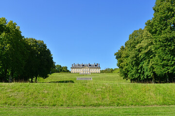 Chaussy, France - may 15 2023 : Villarceaux estate