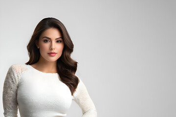 Obraz premium Beautiful natural Portrait of Beautiful woman. fashion concept 