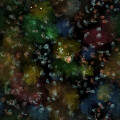 coral reef in the sea seamless abstract pattern background fabric fashion design print digital illustration art texture textile wallpaper apparel image with graphic repeat elements