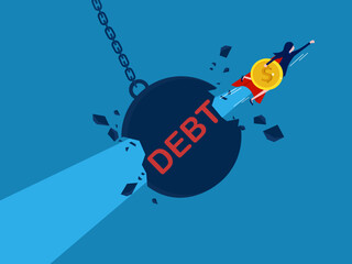 Solve debt problems vector