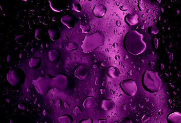 Waterdrop - violet touch