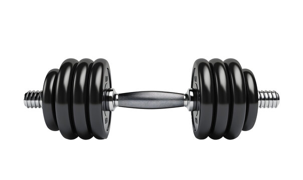 a close up of a dumbbell