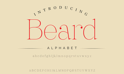 Luxury alphabet letters font. Typography elegant wedding classic lettering serif fonts decorative vintage retro concept. vector illustration