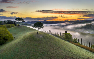Dreamy landscape Tuscany