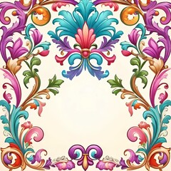 Fototapeta na wymiar pattern with flowers, floral pattern
